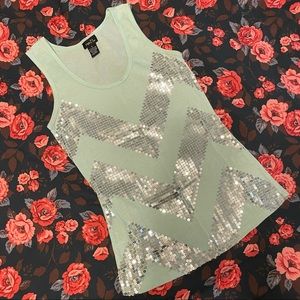 Mint tank top